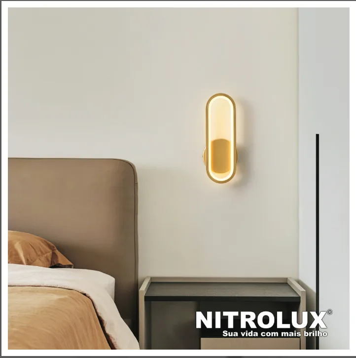 Arandela LED ALN-101D 12W 3000K — imagem 3
